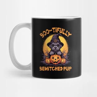 Boo-tifully Bewitched Puppy Dog Halloween Mug